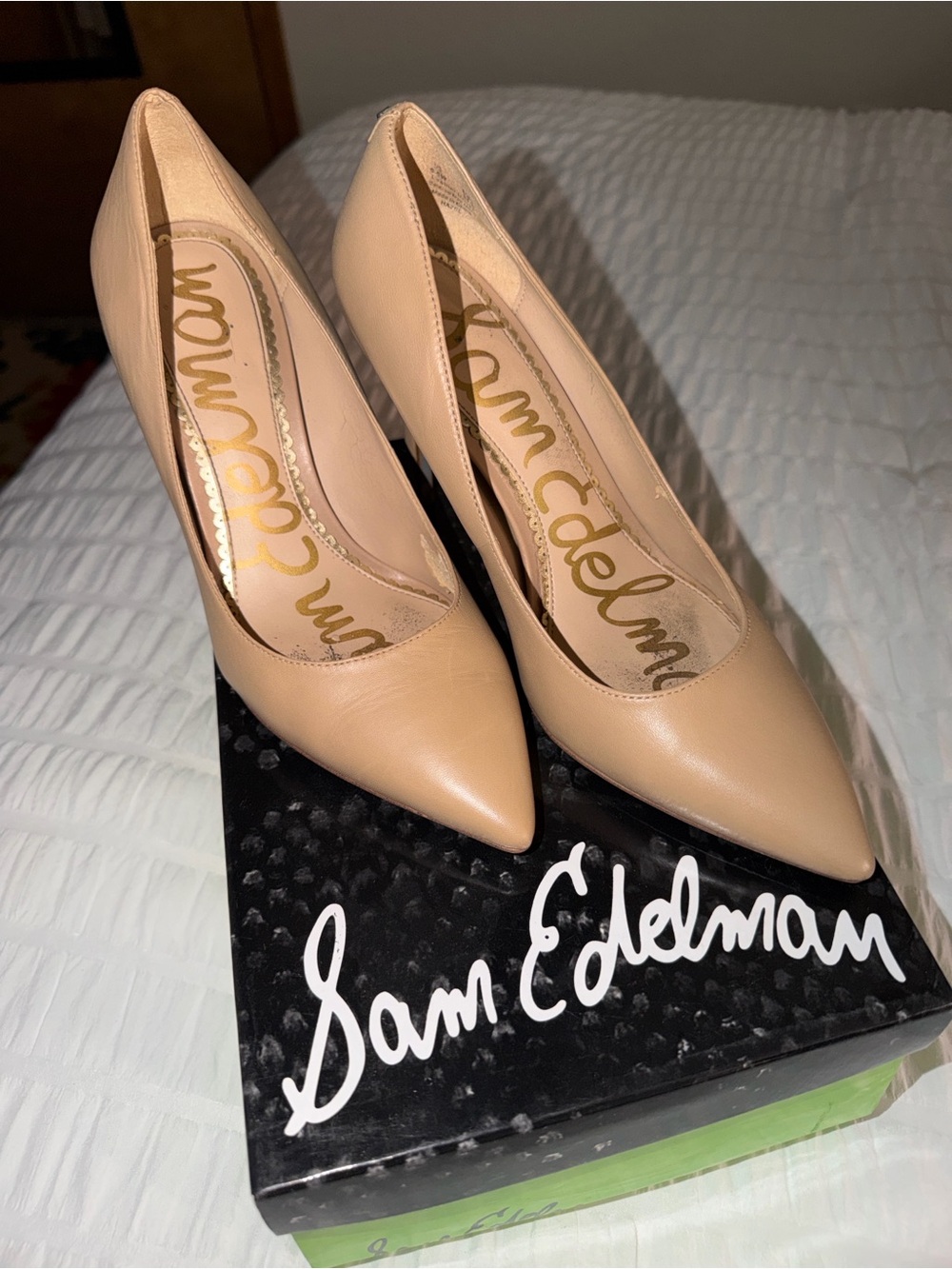 Sam Edelman Nude/Tan Heels
